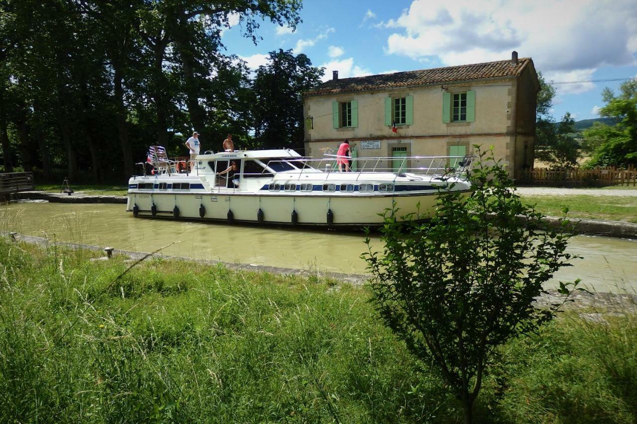La Bonne Planque - Maison Eclusiere De La Domergue Canal Du Midi Mas-Saintes-Puelles Екстер'єр фото